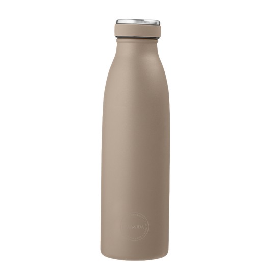 Drikkeflaske 500 ml, Dusty Brown - AYA&IDA