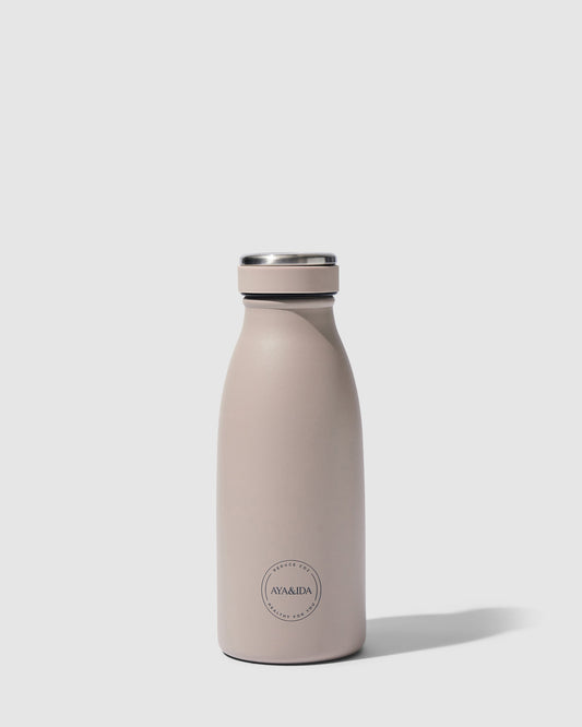 Drikkeflaske 350 ml, Cream Beige - AYA&IDA