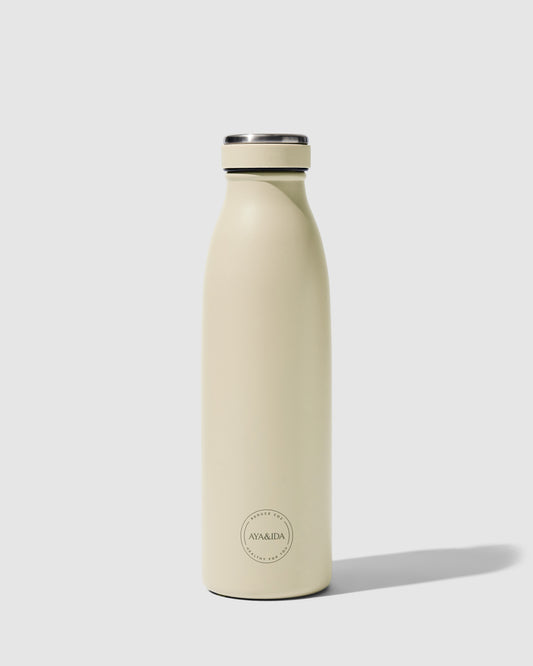 Drikkeflaske 500 ml - Butter Yellow - AYA&IDA