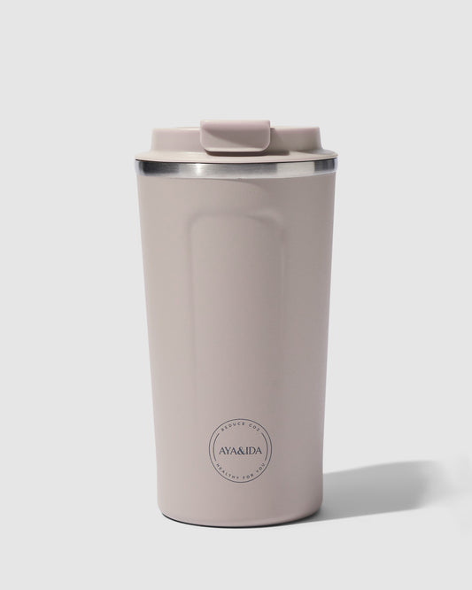 CUP2GO 500 ml, Cream Beige - AYA&IDA