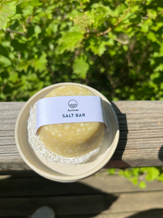 Salt bar - bodyscrub med Læsø Sydesalt - Kystnær